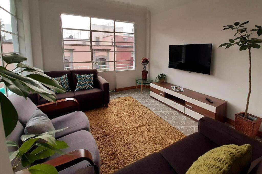 2B Acogedor Y Amplio Depto, Centro Historico Cdmx Apartment Мексико Сити Екстериор снимка
